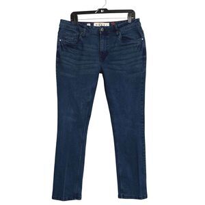 Artful Rebel Denim Jeans Mens 34x32 (31) Skinny Slim Mid Rise Dark Stretch